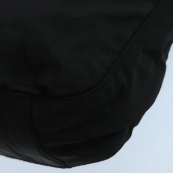 Christian Dior Maris Pearl Hand Bag Leather Black Silver Auth bs20633 - Picture 5 of 16